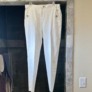 Dressbarn Classic White Pants